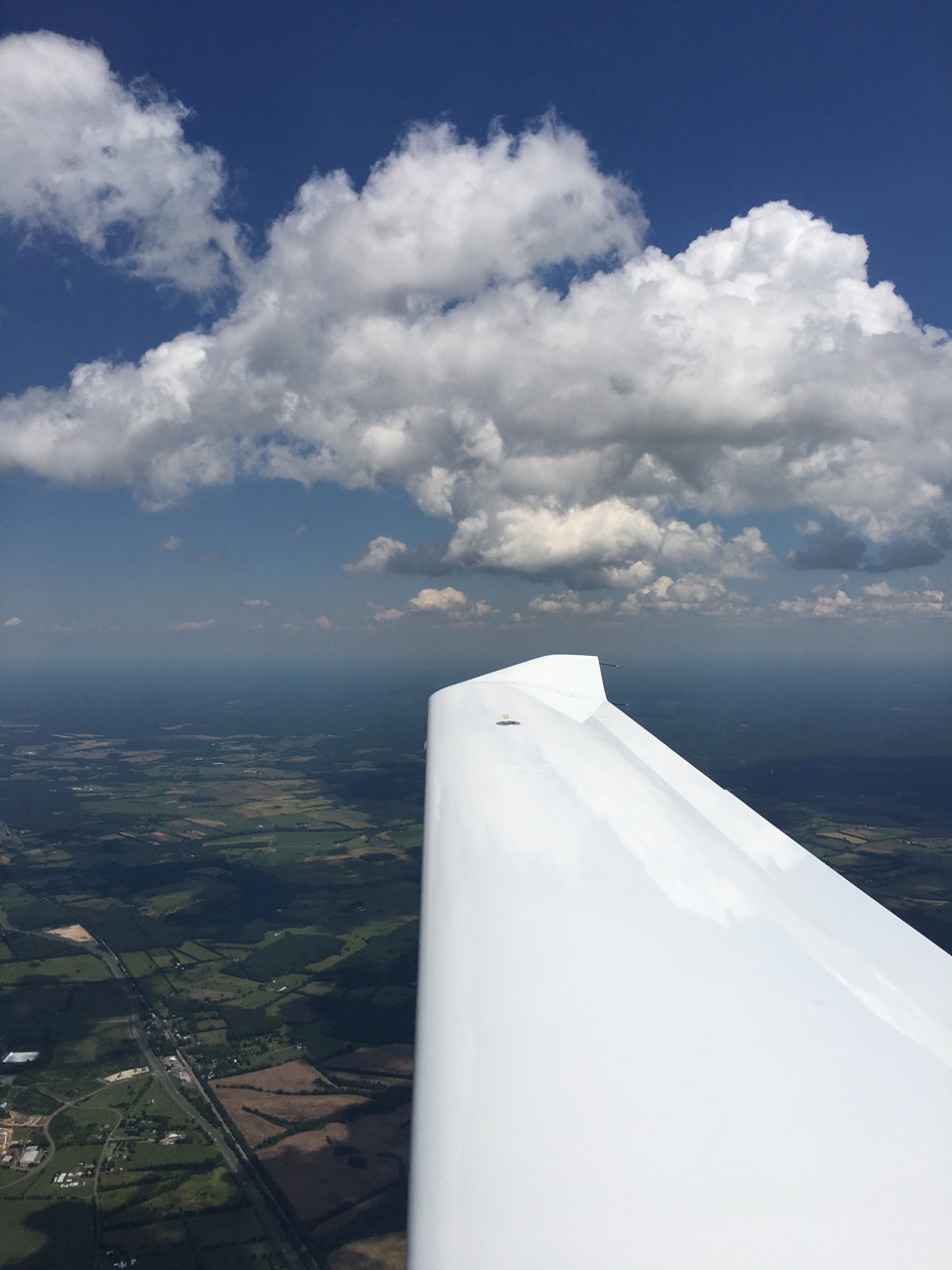 <b>VFR over Brandy Station, VA</b><br><i>East of Culpepper, if you don't know BS</i>