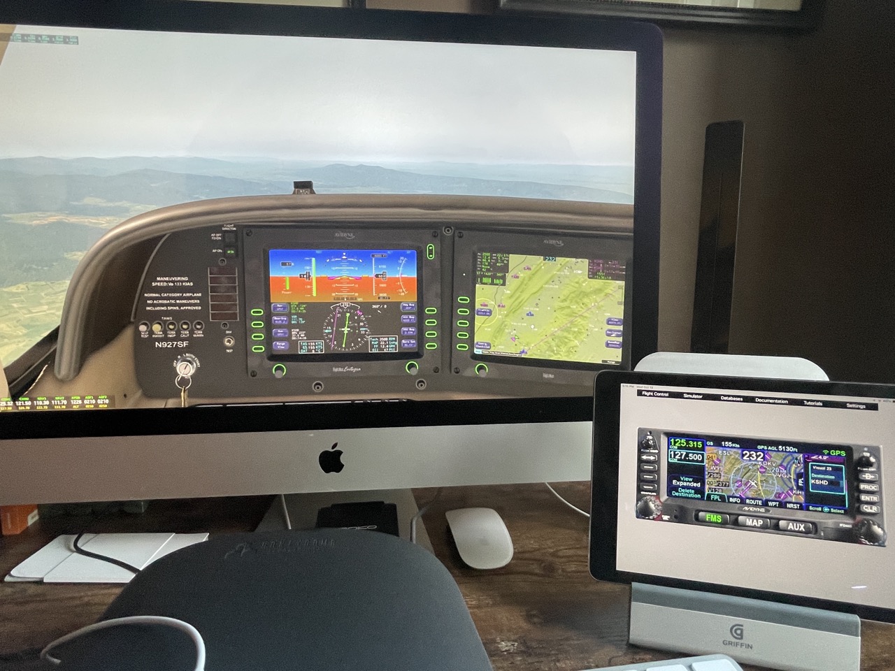 <b>Simulation?</b><br><i>XPlane 11.x, TorqueSim SR22 Entegra, and aviOS 10.3 simulator</i><br><i>Oct 10, 2021</i>